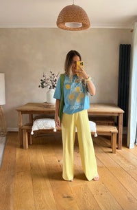 Amalfi Oversized Shirt Sky Blue