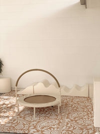 Recycled Outdoor Mat 11 Paisley ~ Large - 2.8 x 2.8 m