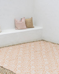 Recycled Outdoor Mat 24 Small Paisley ~ Large - 2.8 X 2.8