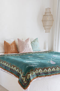 Sue Fantini Throw Sea Song Mermaid