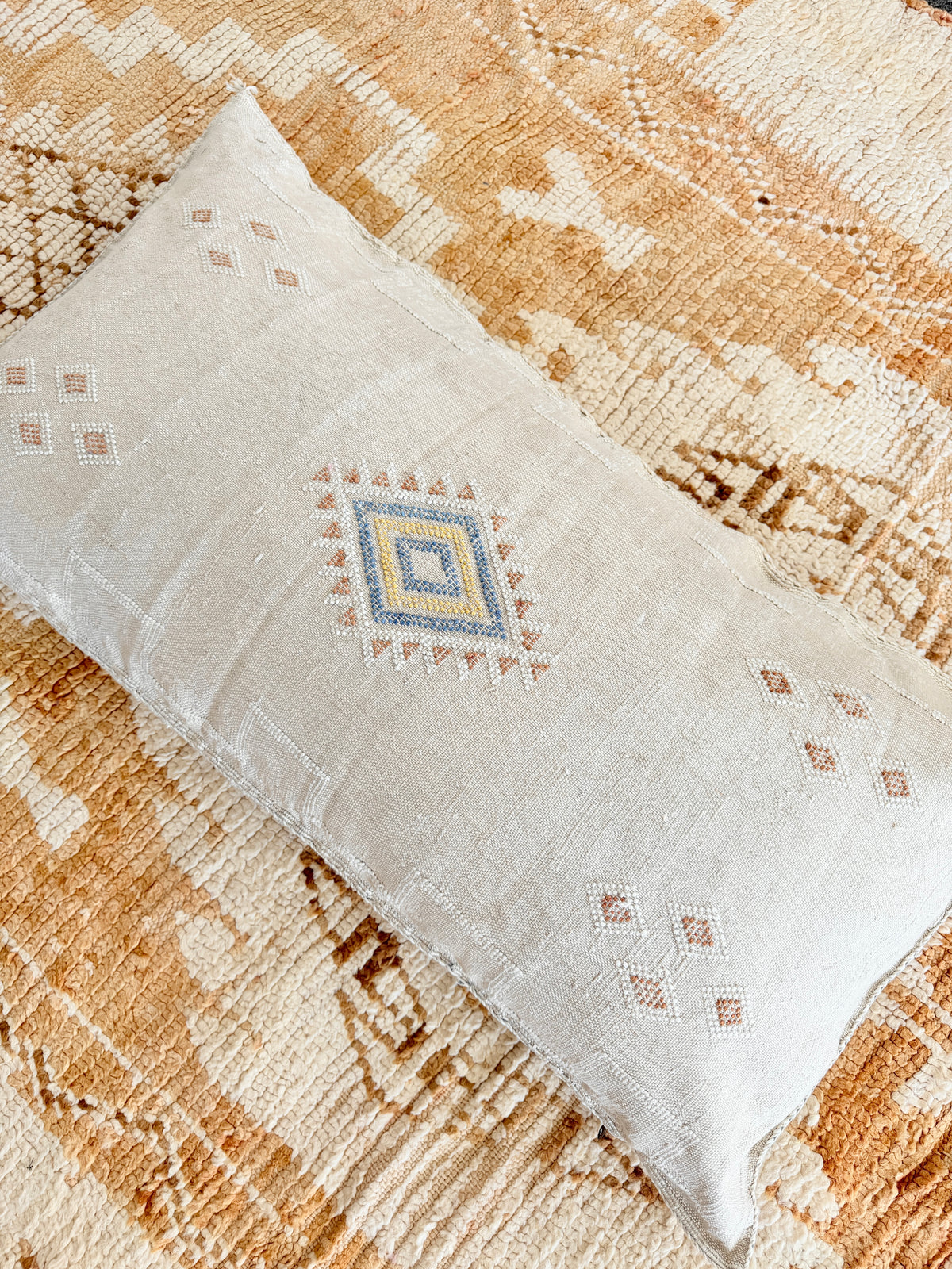 Cactus Silk Large Lumbar Cushion LL4