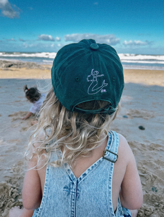 Mermaid Club Cap - Kids Green