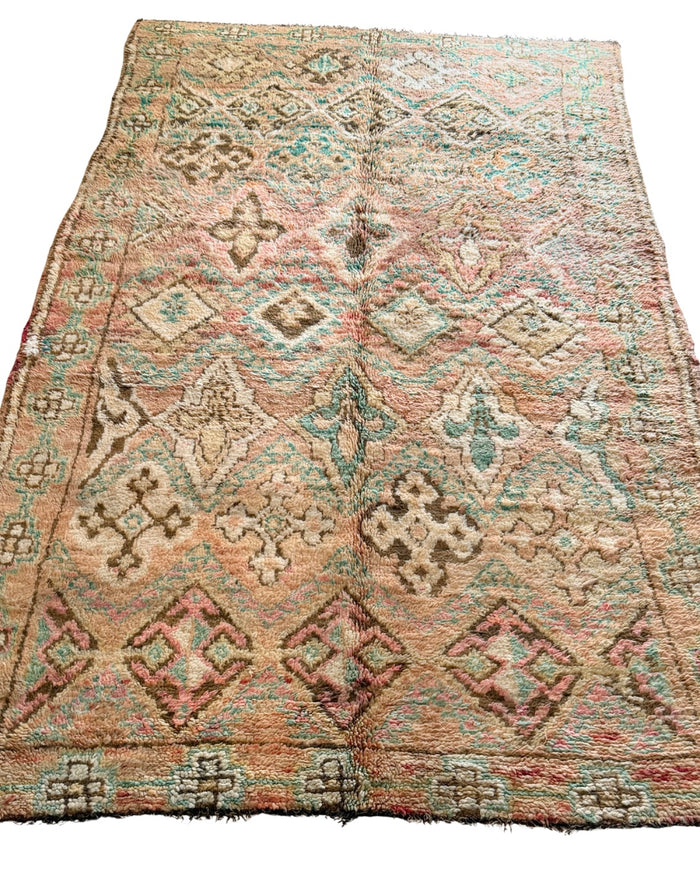 Moroccan Vintage Rug “Iskra” 324 x 180
