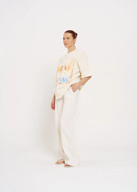 ATHENS Oversized Shirt Ivory