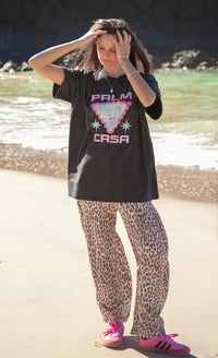 Dove Eye Oversized Shirt Acid Black