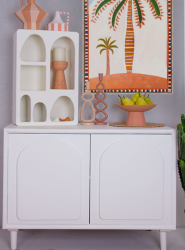 Santorini Niche 6 Shelf Shadow Box Display Shelf