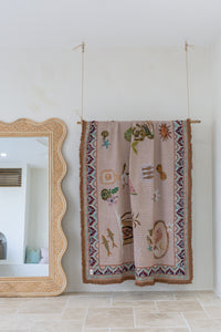 Sue Fantini Throw Sea Song Mermaid