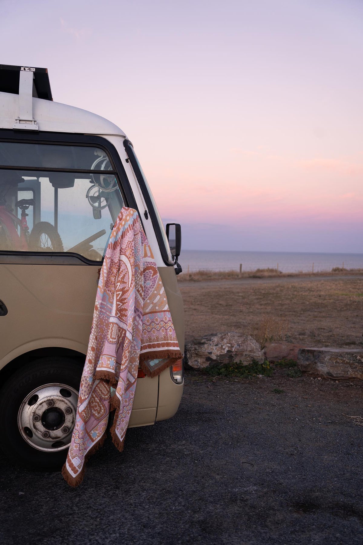 Indigenous Throw Pink Alkira By Taylor - Lee