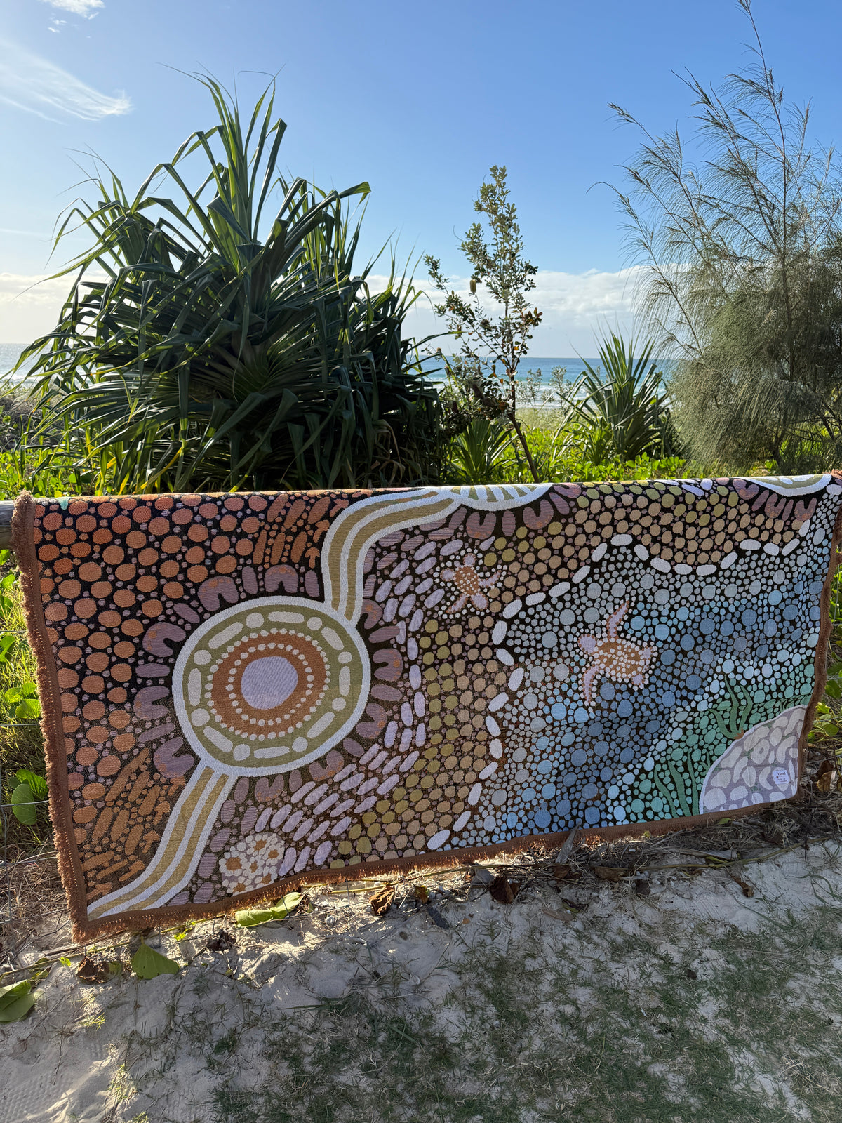 Indigenous Throw Buggeiri (open land) By Taylor - Lee