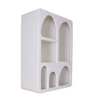 Santorini Niche 6 Shelf Shadow Box Display Shelf