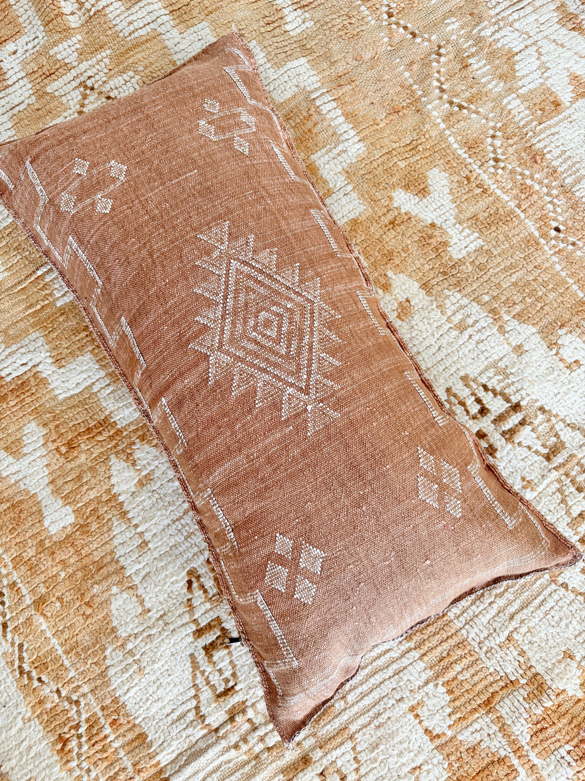 Cactus Silk Large Lumbar Cushion LL10