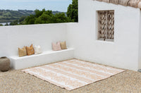 Recycled Outdoor Mat 13 Lorenzo Star ~ Med ~ 1.8 x 2.8