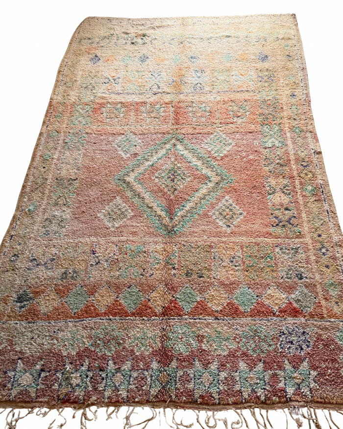 Moroccan Vintage Rug "Soul” 343 x 210