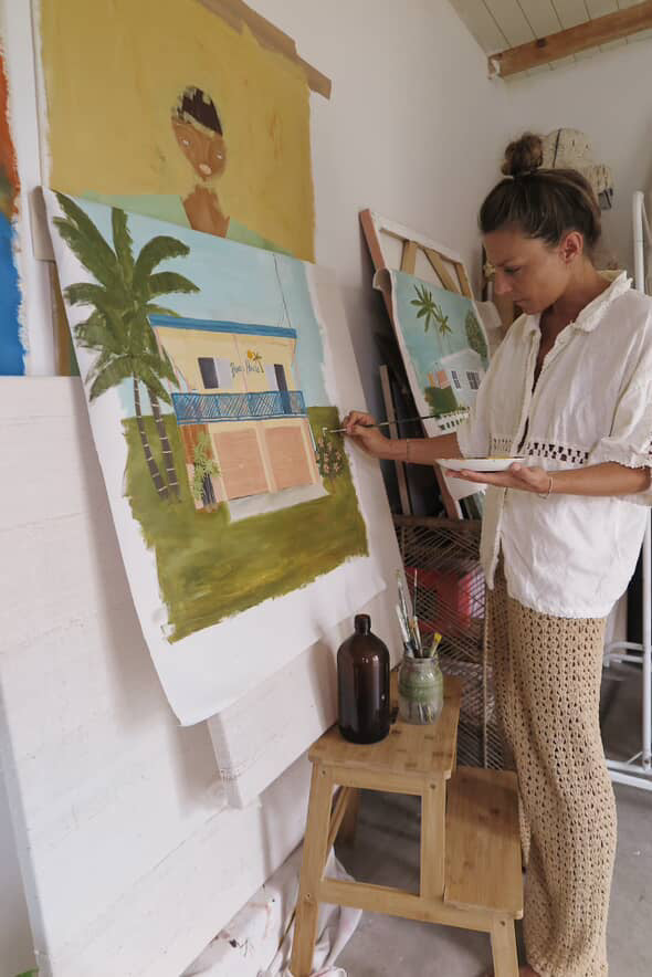 Gabrielle Diamantis Throw Summer Lovin