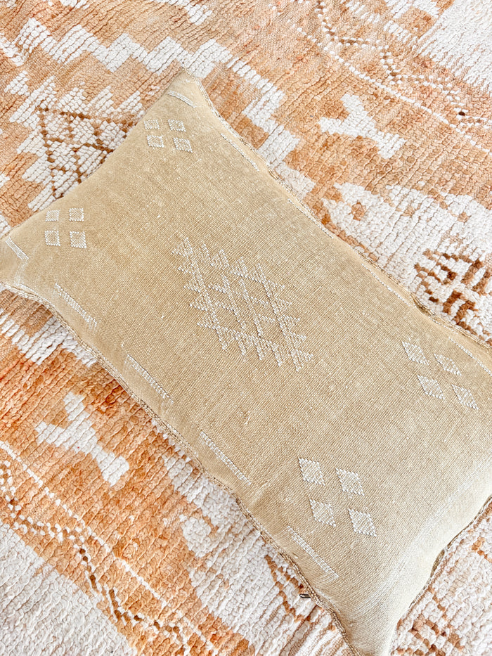 Cactus Silk Large Lumbar Cushion LL7
