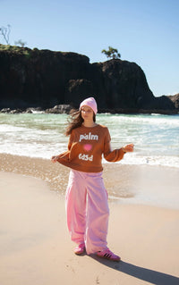Knit Sweater - Casa Palma Brown