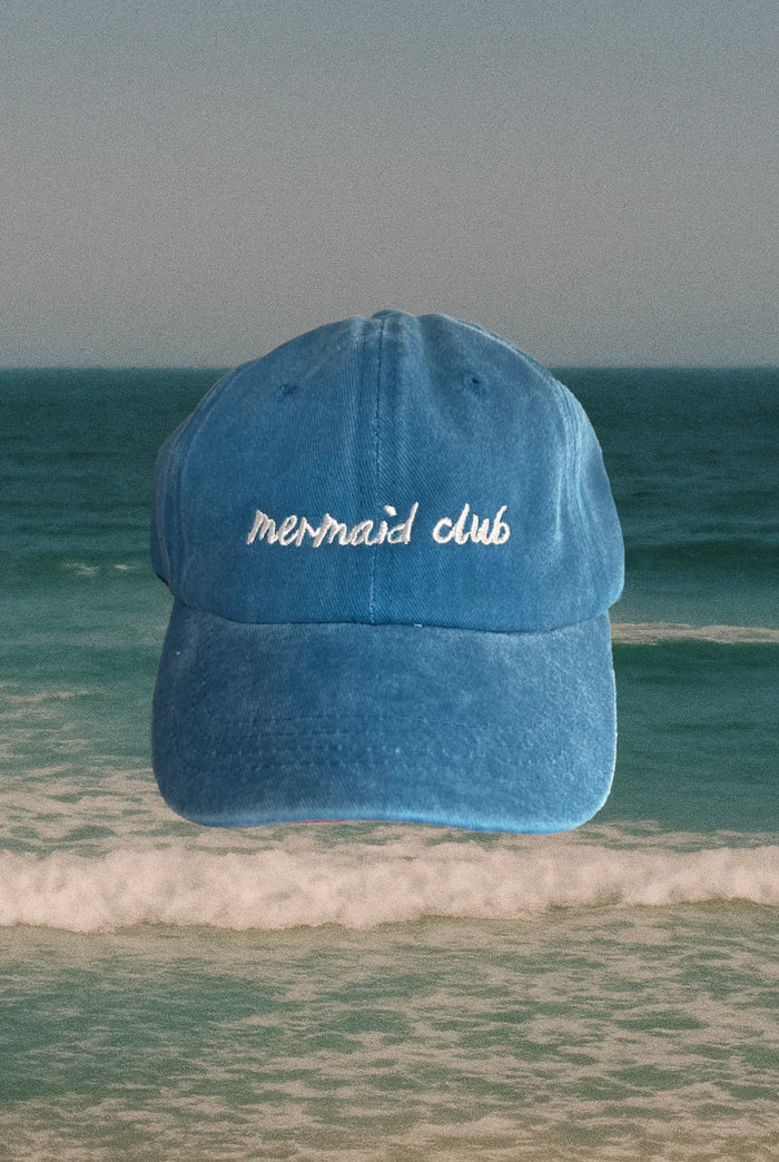 Mermaid Club Cap - Adults Blue