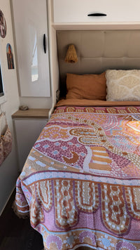 Indigenous Throw Pink Alkira By Taylor - Lee