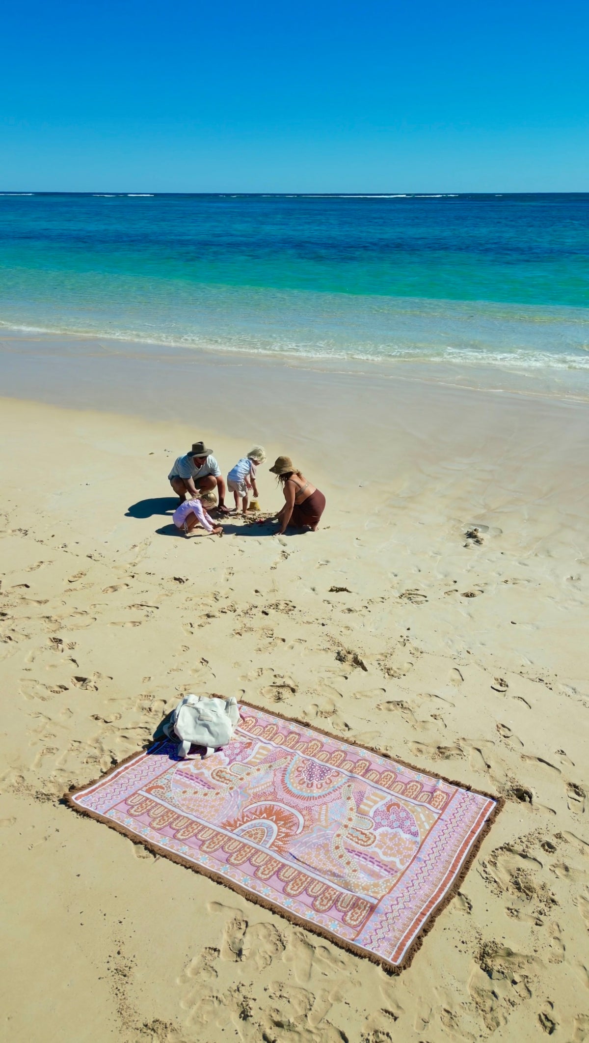 Indigenous Throw Pink Alkira By Taylor - Lee