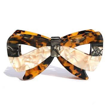 Hair Clip Claw Tortoise Bow