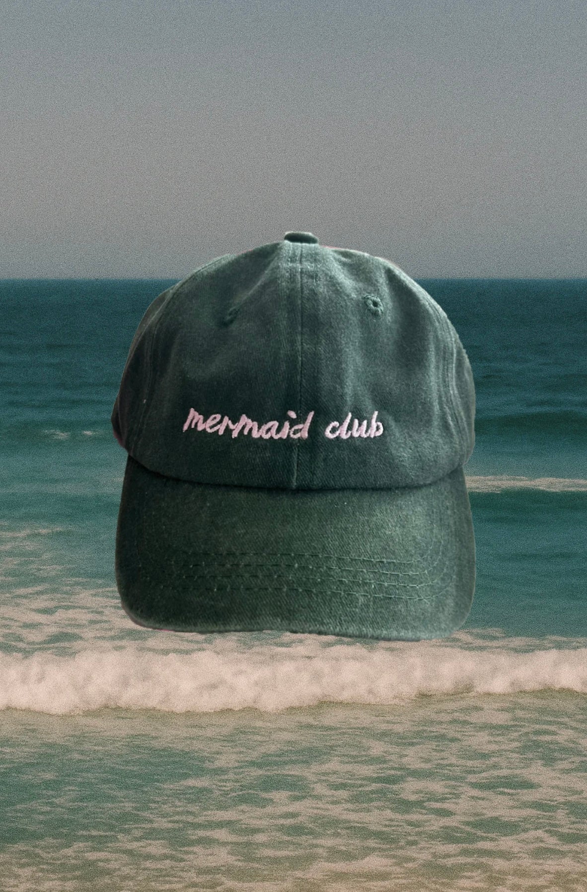 Mermaid Club Cap - Adults Green