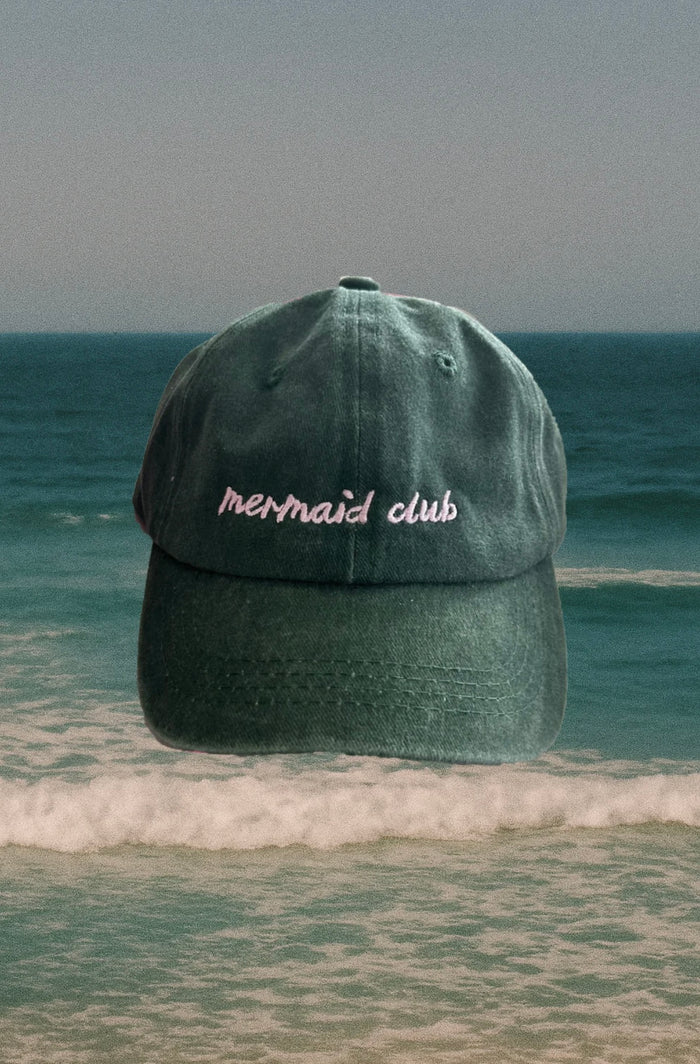 Mermaid Club Cap - Adults Green