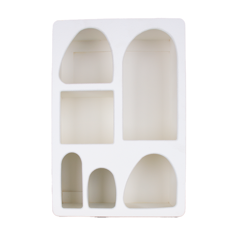 Santorini Niche 6 Shelf Shadow Box Display Shelf