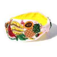 Beaded Headband Pink Fruit Salad