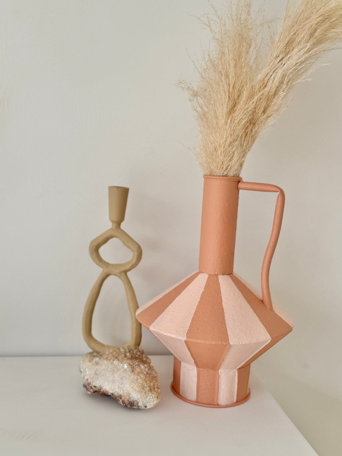 Penelope Funnel Vase with Handle