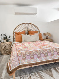 Indigenous Throw Pink Alkira By Taylor - Lee