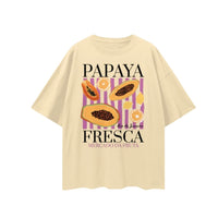 Papaya Oversized Shirt Buttermilk