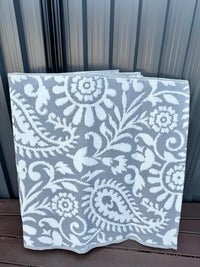 Recycled Outdoor Mat 17 ~ Large - 2.8 x 2.8