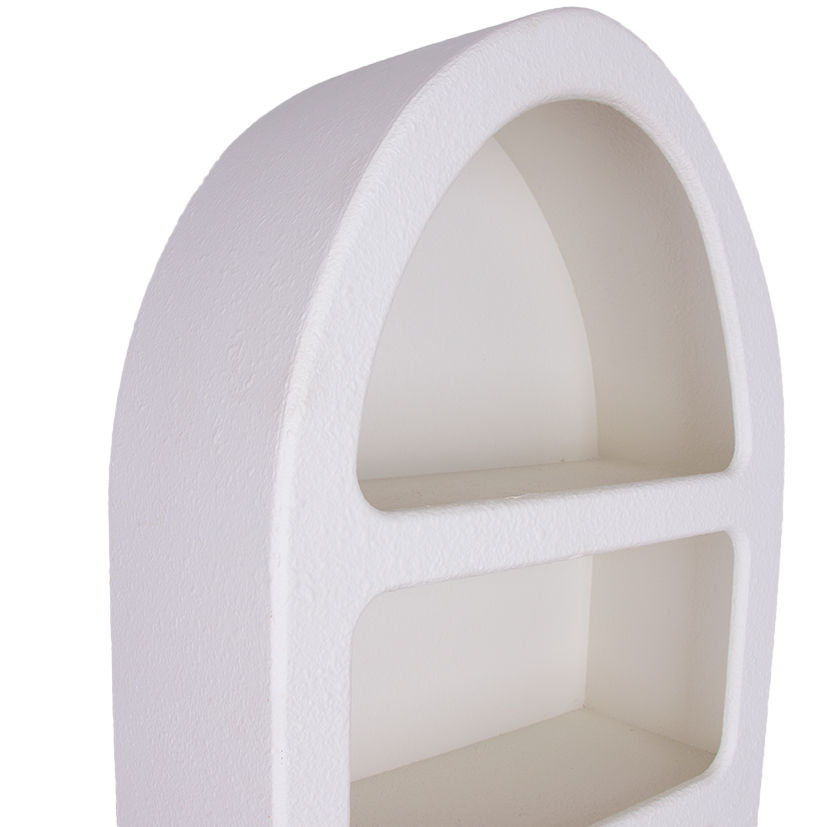 Santorini Niche 3 Shelf Arch Shadow Box Display Shelf
