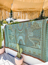 Indigenous Throw Pink Alkira By Taylor - Lee