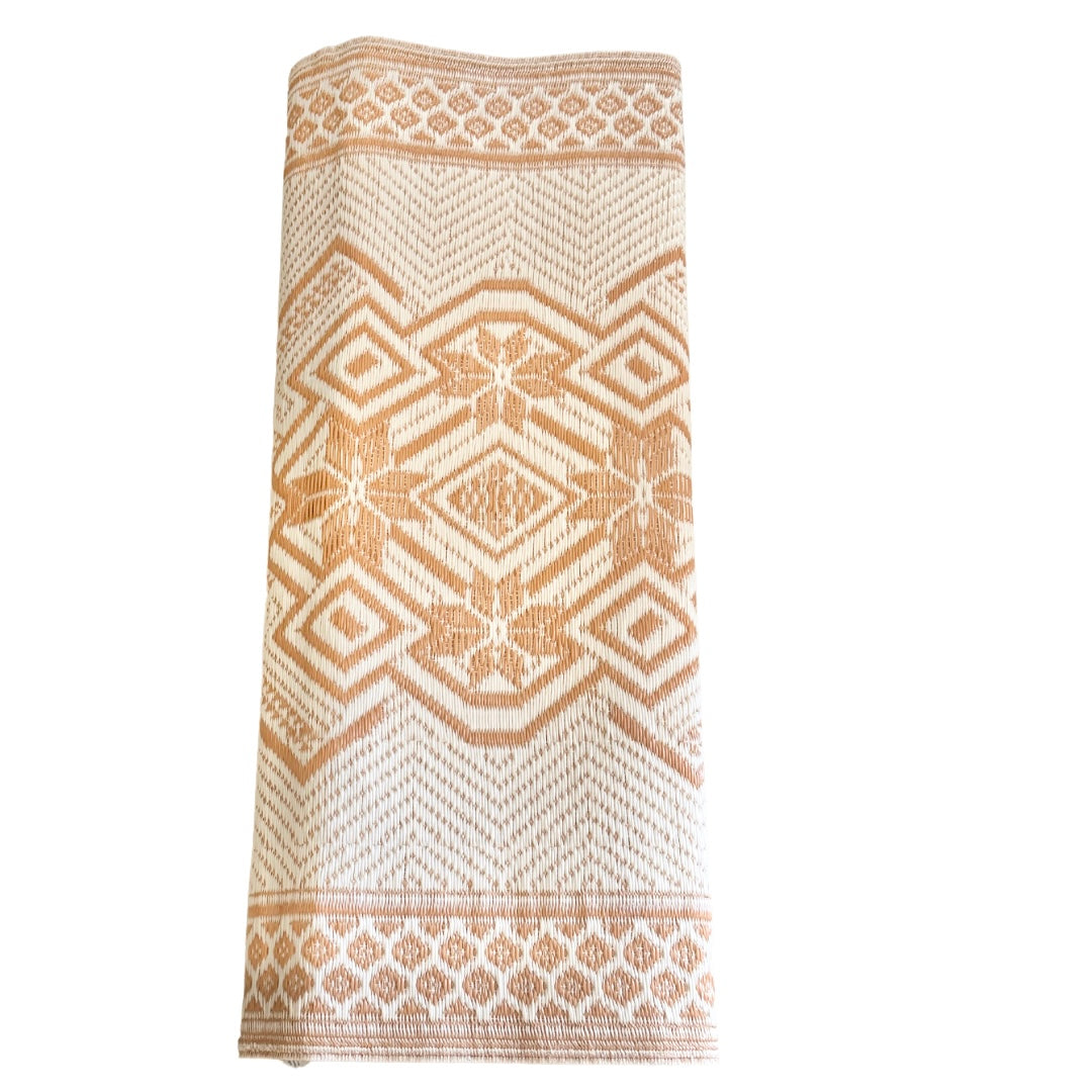 Recycled Outdoor Mat 13 Lorenzo Star ~ Med ~ 1.8 x 2.8