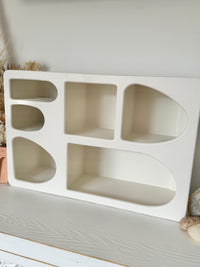 Santorini Niche 6 Shelf Shadow Box Display Shelf