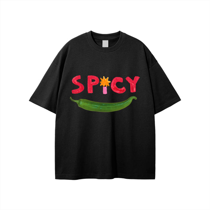 SPICY Oversized Shirt Black