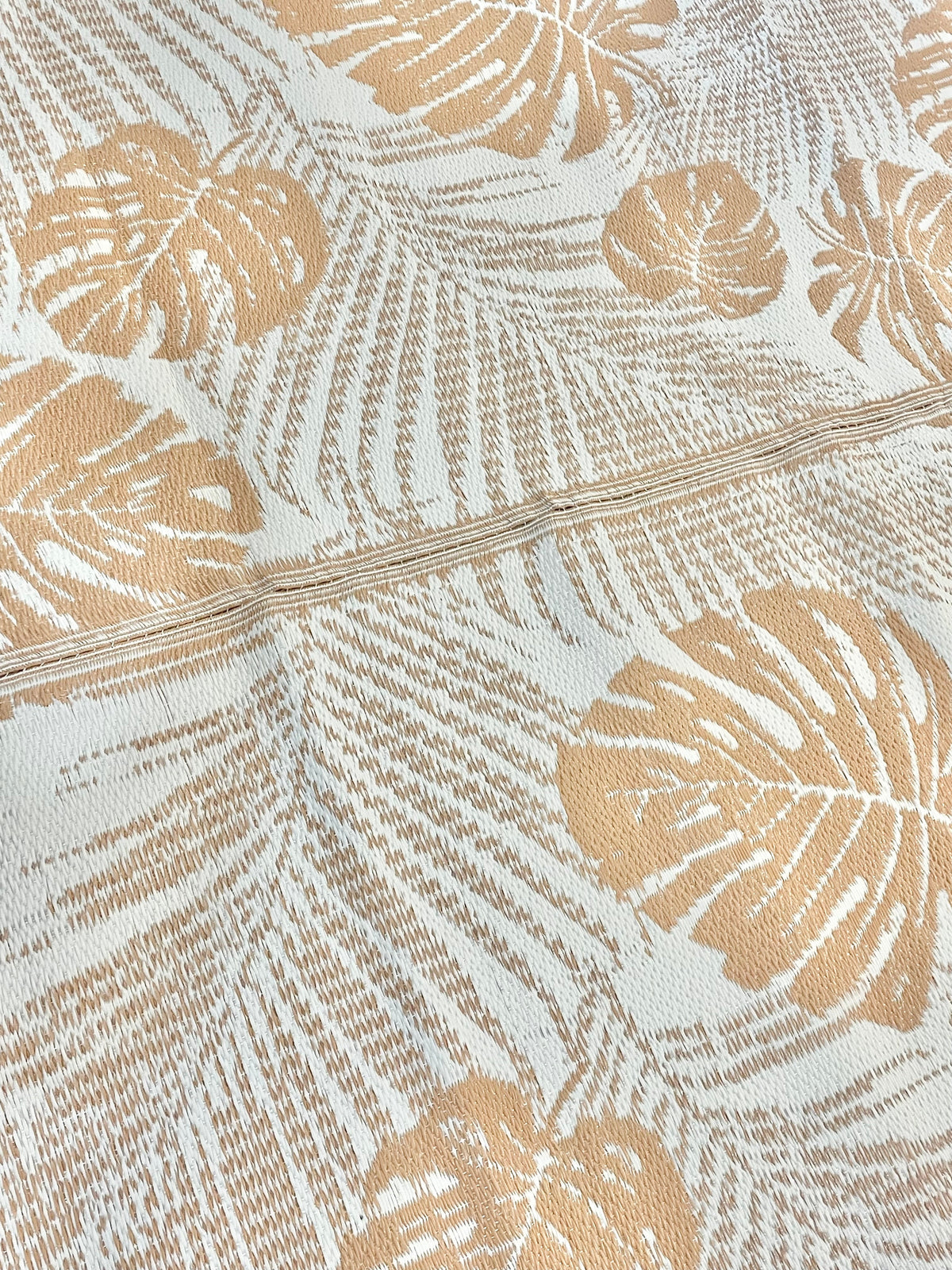 Recycled Outdoor Mat 14 Palm Fern ~ Large - 2.8 x 2.8m