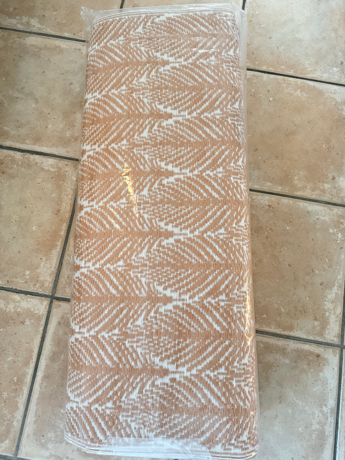 Recycled Outdoor Mat 23 Banana Leaf ~ XLarge 4.5 x 3