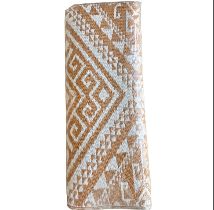 Recycled Outdoor Mat 2 Aztec ~ Small 1.8 x 1.8