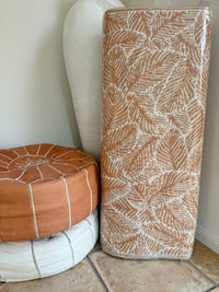 Recycled Outdoor Mat 14 ~ Fallen Banana Leaf ~ Med 1. X 2.8