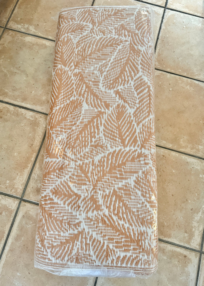 Recycled Outdoor Mat 13 Fallen Banana Leaf ~ Small 1.8 x 1.8