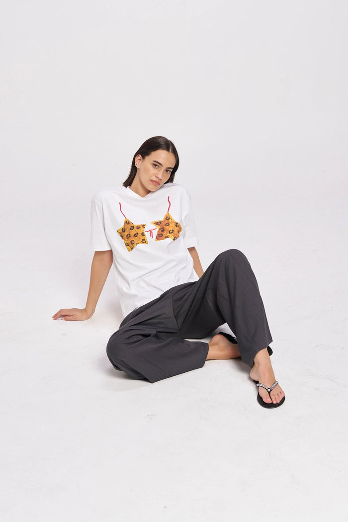 LEOPARD STARKINI Oversized Shirt