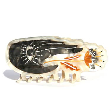 Hair Clip Claw Cocoa Palm