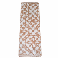 Recycled Outdoor Mat 3 Moroccan Tile ~ Large 2.8 x 2.8