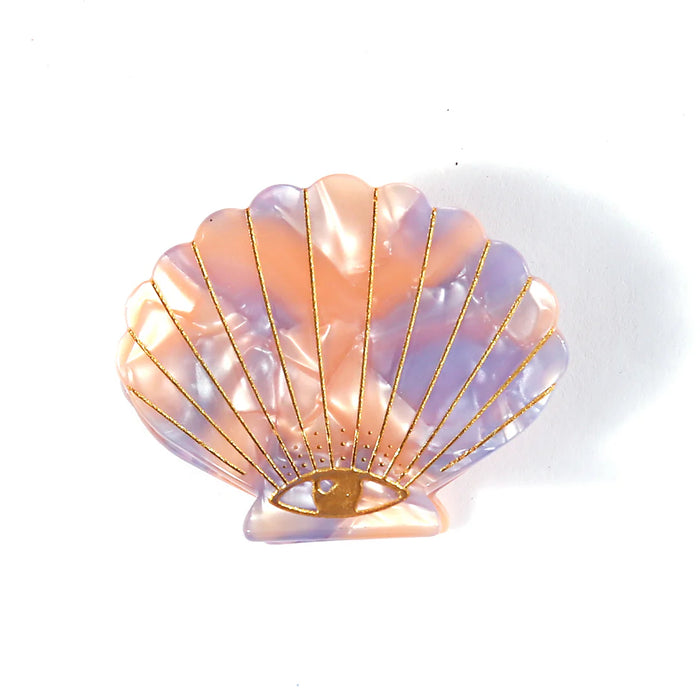 Hair Clip Claw Small Shell Pastel