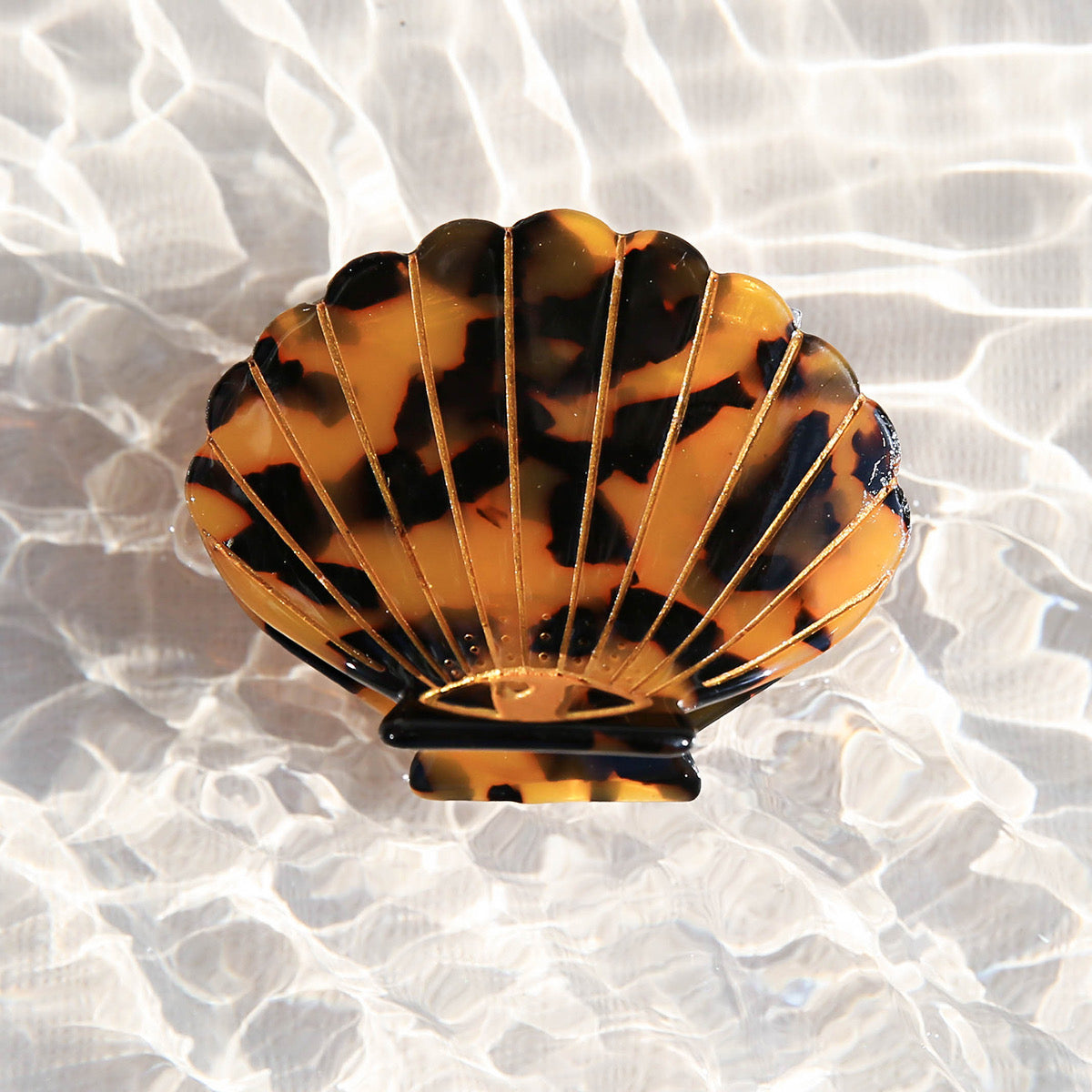 Hair Clip Claw Small Shell Tortoise