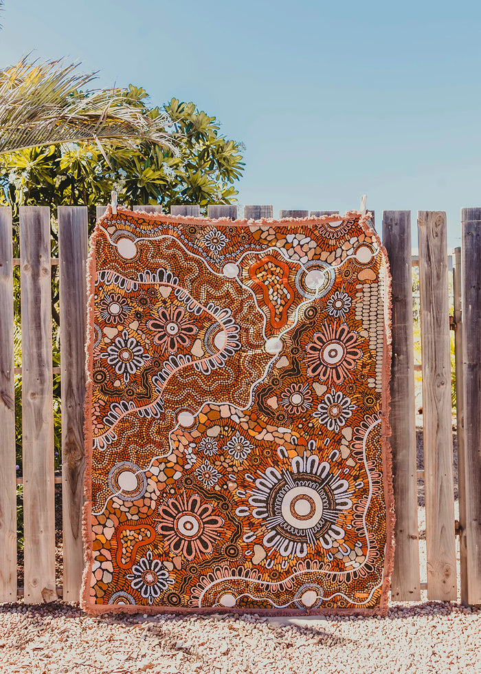 Indigenous Throw Xlarge Lead The Way By Holly McLennan
