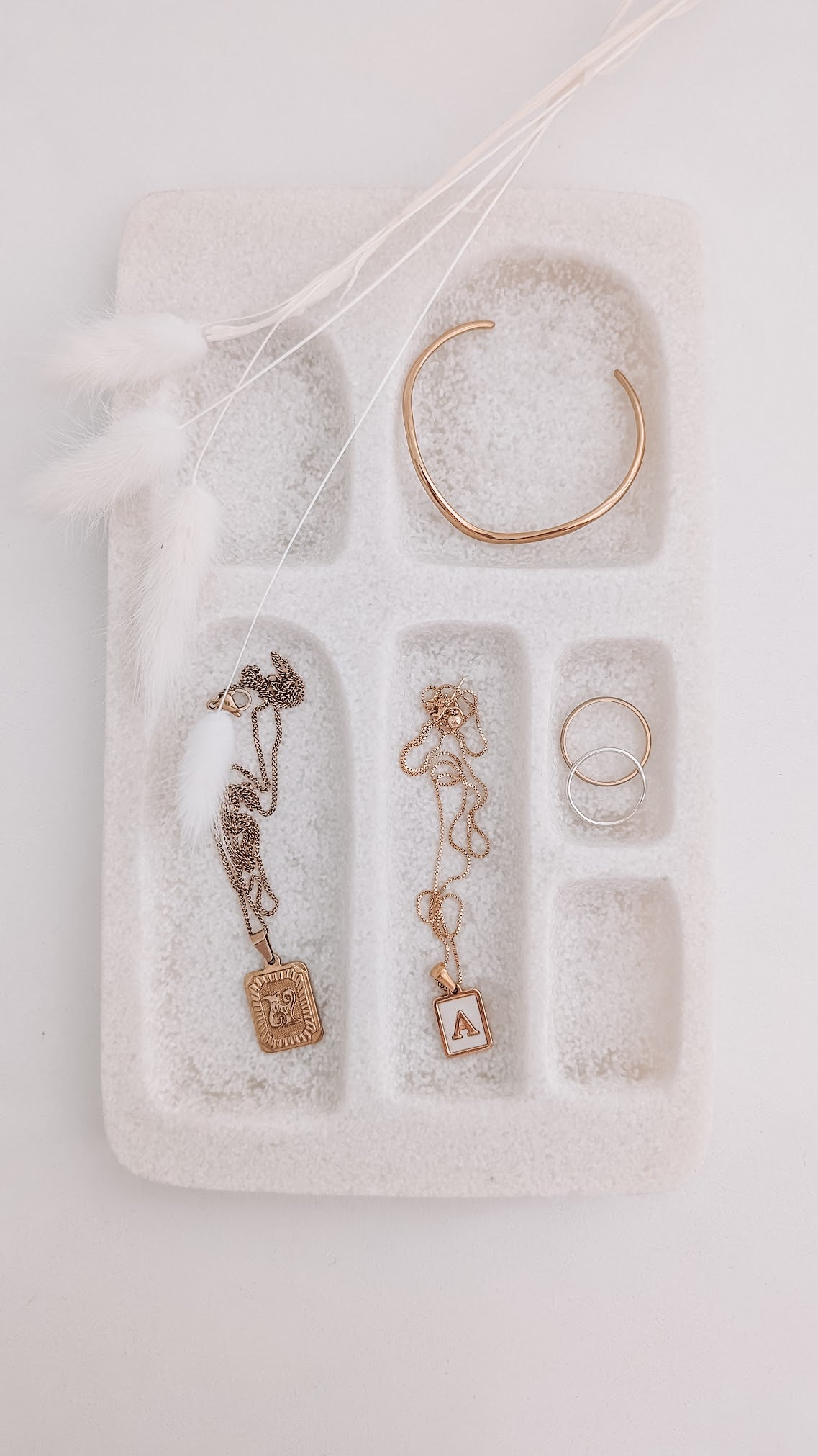 Quartz Resin Niche Jewellery Tray 281 - Large