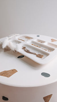 Quartz Resin Niche Jewellery Tray 281 - Large